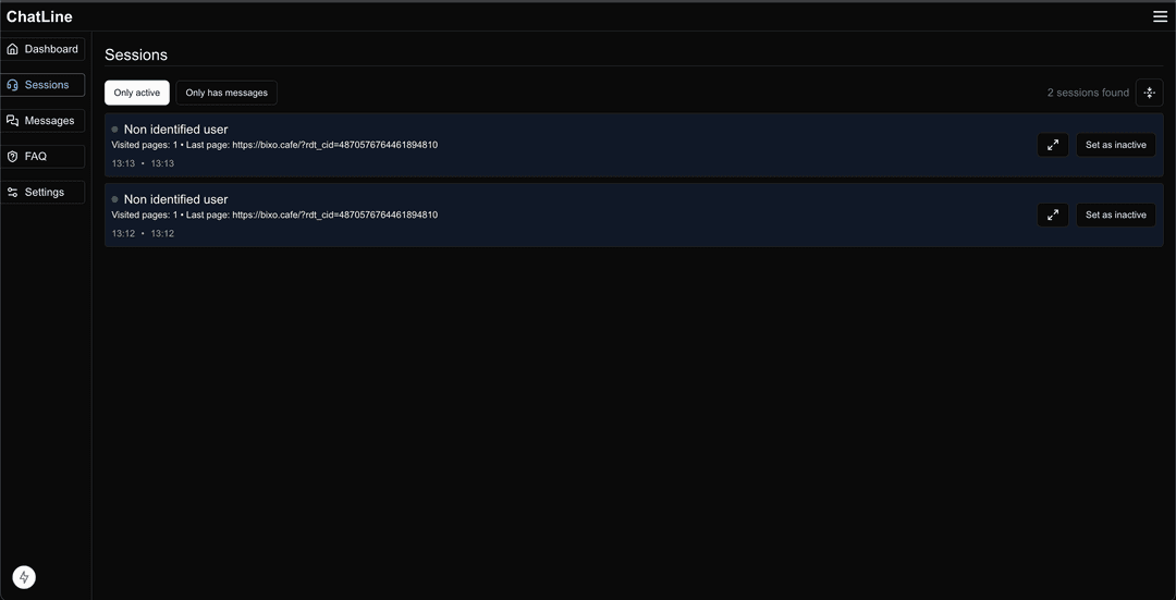 Check who is online, in real time!